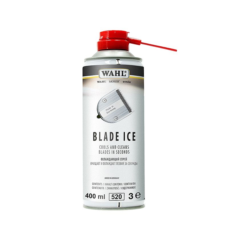 Spray Ulei 4in1 Wahl Blade Ice 400ml pentru Racire, Dezinfectare si Lubrifierea Cutitelor trendis.ro Piese Masini De Tuns