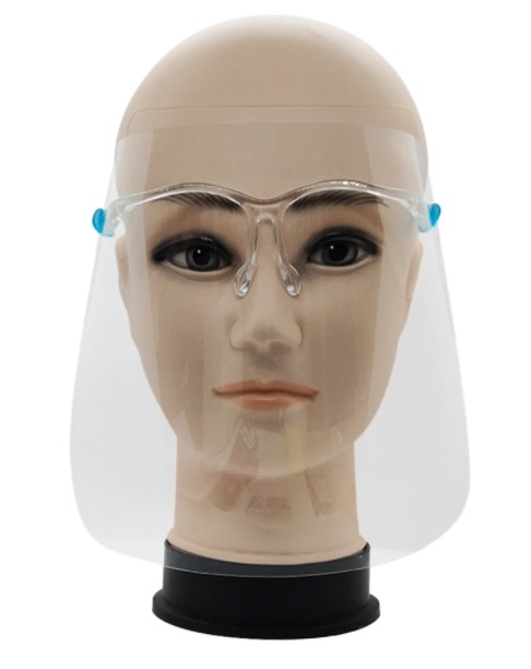 Pauco Profesional Viziera transparenta ochelari cu masca pentru salon