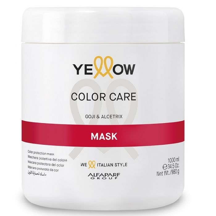Masca pentru Ingrijirea Parului Vopsit Yellow Color Care, 1000ml trendis.ro Ingrijire Par