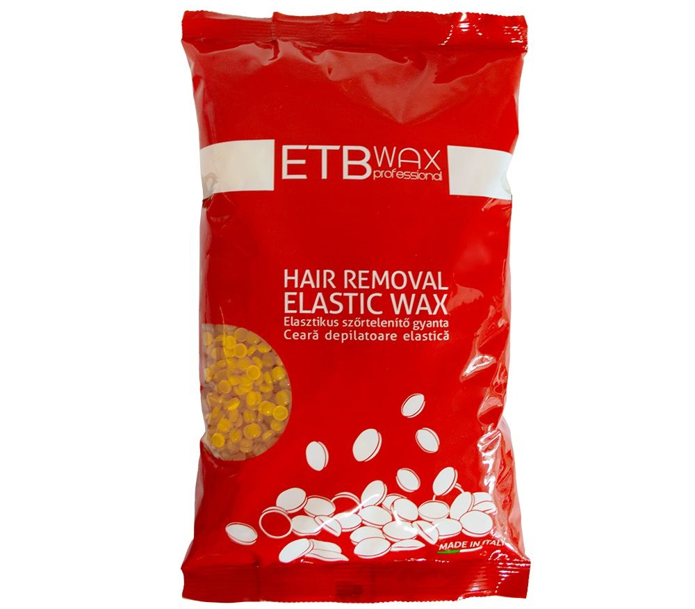 Ceara Elastica Perle 1kg Galben – ETB Wax Professional ETB Professional imagine noua