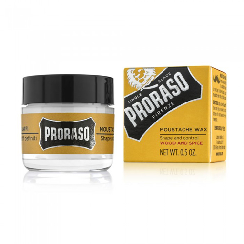 PRORASO – Ceara pentru mustata – Wood and Spice – 15 ml Proraso Barba si Mustata