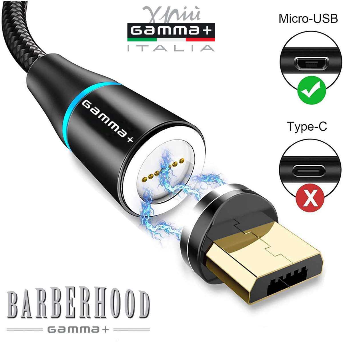 GAMMA+ – Cablu de incarcare USB magnetic trendis.ro Piese de Schimb
