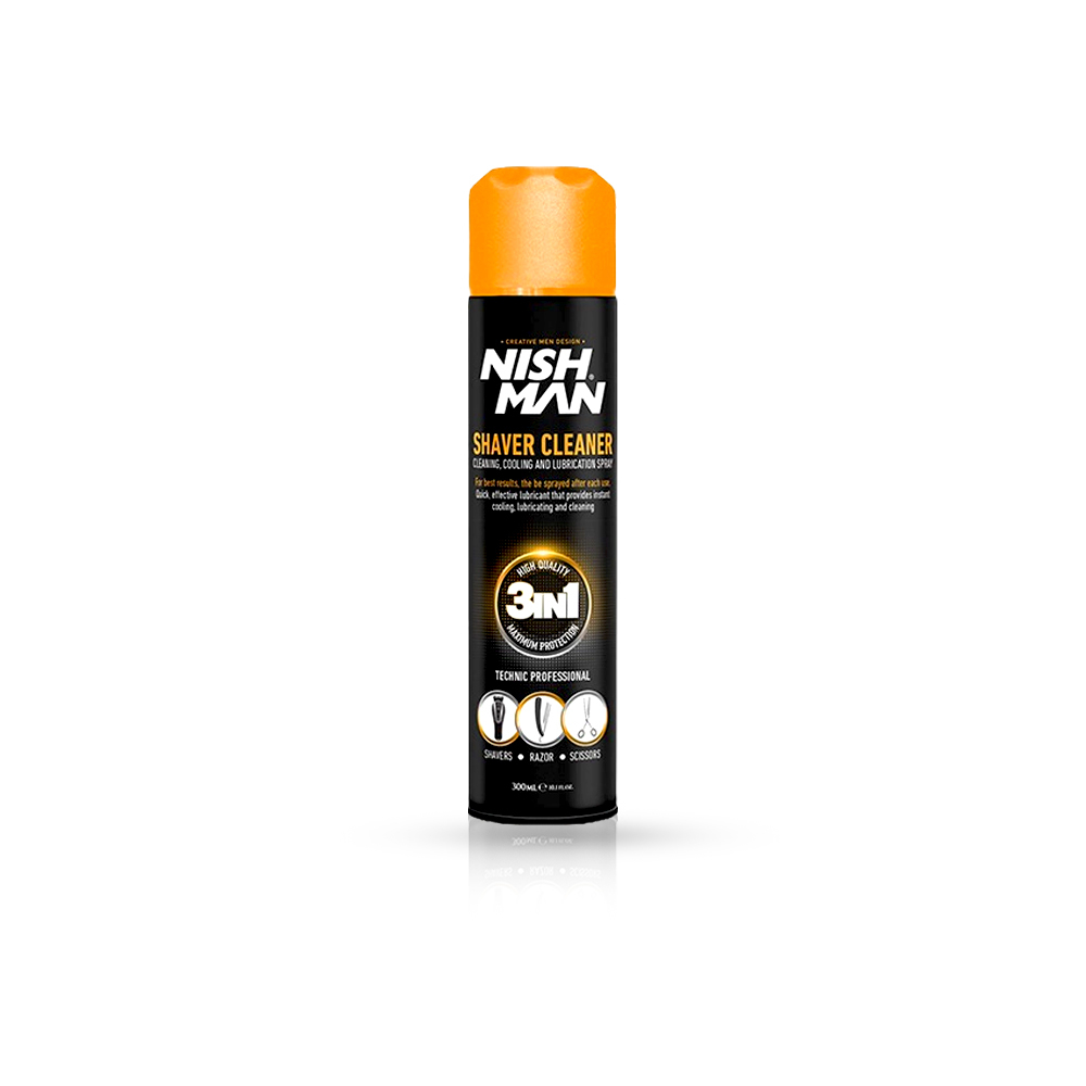 Spray 3 in 1 pentru Masinile de Tuns NISH MAN – 300 ml trendis.ro Piese Masini De Tuns
