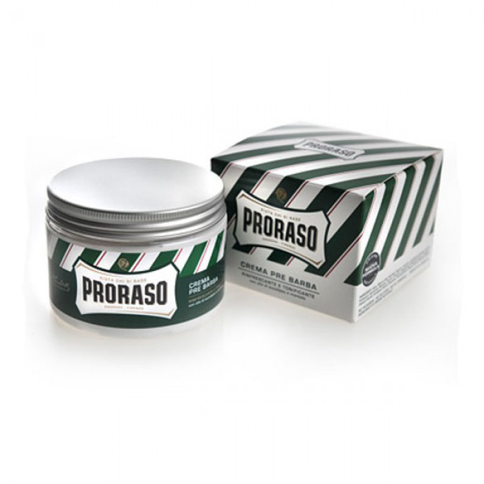 PRORASO – Crema pre-shave – Eucalipt and Menthol – 300 ml trendis.ro Balsam Barba