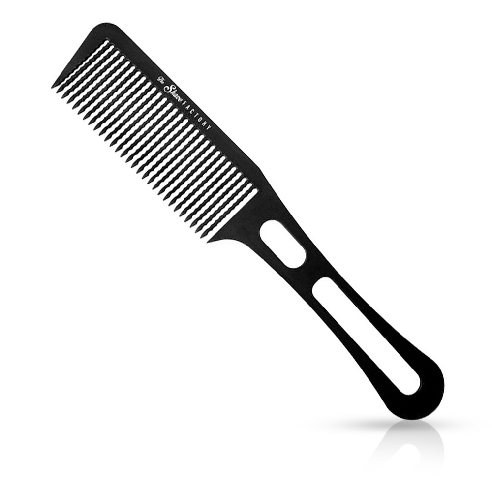 SHAVE FACTORY – Pieptene clipper over comb – 050 trendis.ro Piepteni