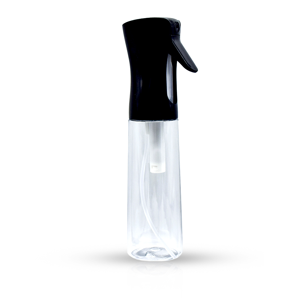 Pulverizator Frizerie Transparent – 200 ml – negru trendis.ro Accesorii Frizerie