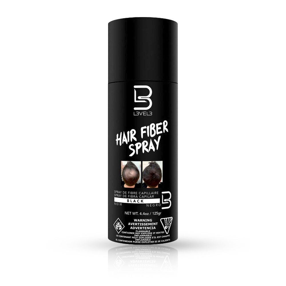 Spray Fiber pentru Parul Rar L3VEL3 – Negru L3VEL3 imagine noua