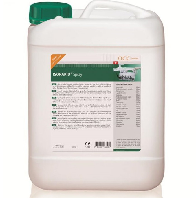 Dezinfectant Isorapid Spray 5L Dezinfectant pentru Suprafete OCC Elvetia Consumabile
