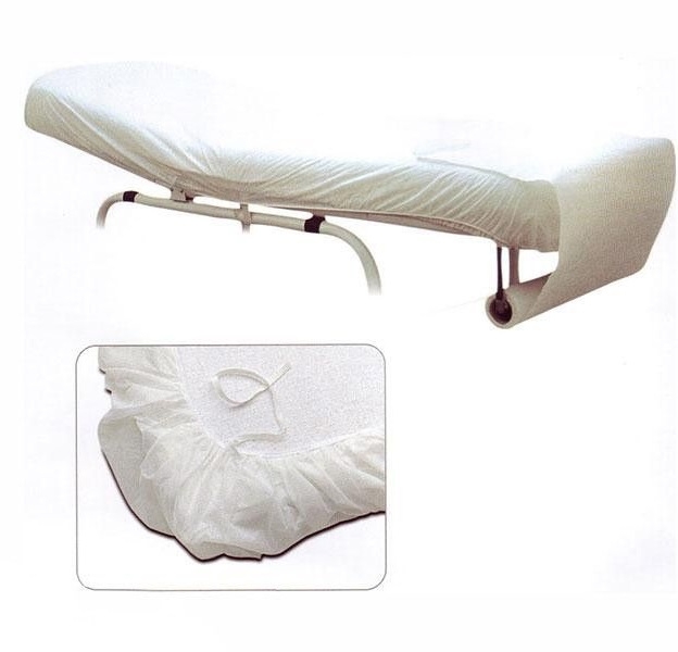 Cuvertura de pat cu elastic de unica folosinta