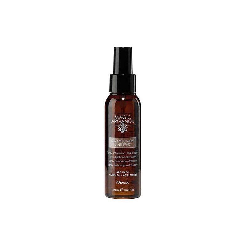 Balsam de par nook magic argan oil spray lumiere anti-frizz 100 ml