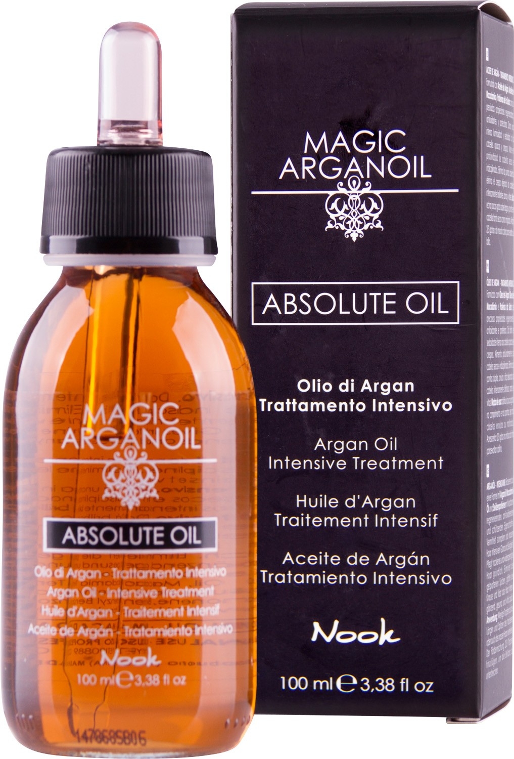 Tratament cu ulei de argan nook magic argan oil absolute oil intensive 100 ml