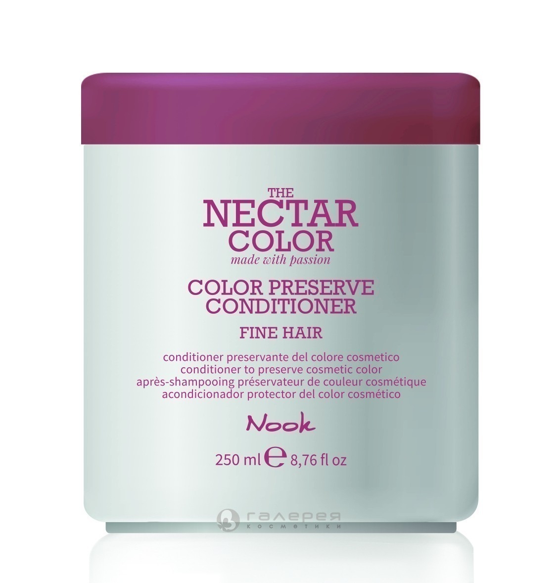 Balsam de par nook nectar color preserve fine hair 250 ml