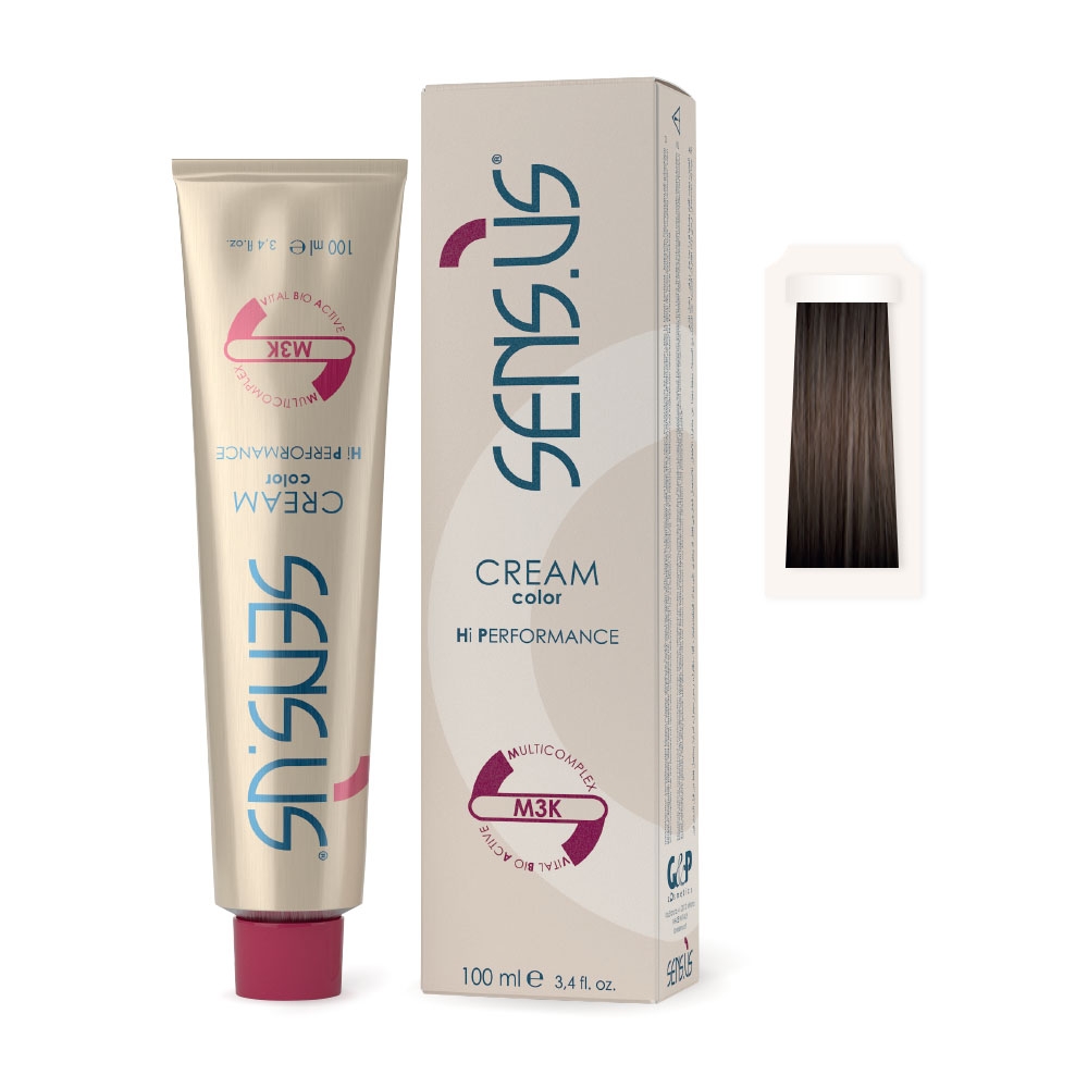 Crema coloranta demi permanenta sensus m3k cream color hi performance 7.3, 100 ml