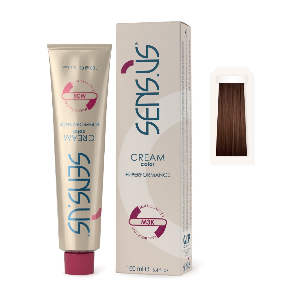 Crema coloranta demi permanenta sensus m3k cream color hi performance 7.4, 100 ml