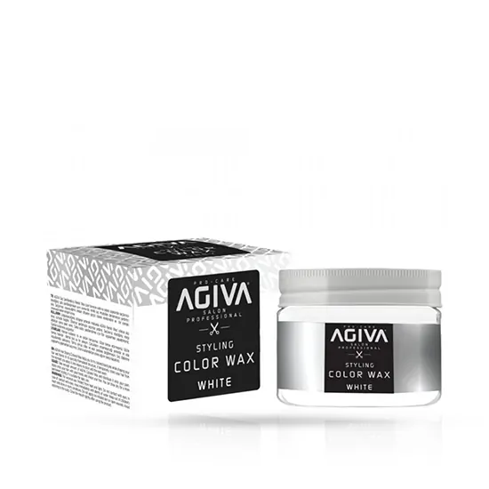 Ceara de par colorata - AGIVA - White - 120 ml image8
