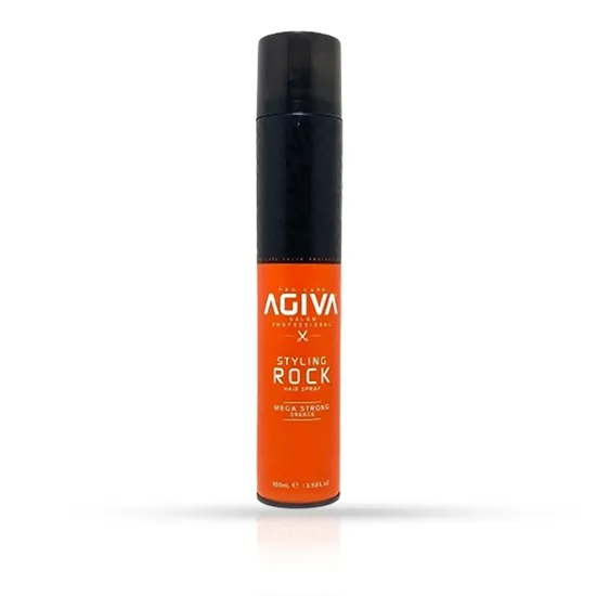 Fixativ pentru par - AGIVA - Mega Strong Orange - Rock - 400 ml image4