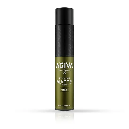 Fixativ pentru par - AGIVA - Matte - Green - 400 ml image0