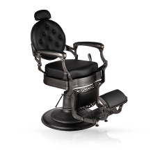 Set 3 - Scaun Frizerie - Washington - Negru + 11 Produse Cadou