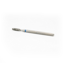 Bit Diamantat Cuticula, Flacara, Albastru, 244-025LXB