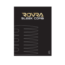Pieptene frizerie/coafor - ROVRA - Sleek - Metal