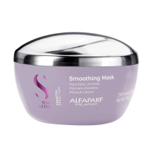 Mască Hidratantă de Netezire pentru Păr Creț si Rebel Alfaparf Milano Semi Di Lino Smoothing Mask, 200 ml