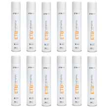 Set 12 - Fixativ Profesional De Par Cu Fixare Flexibilă ETB Hair - 500 ML