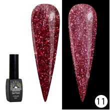 Disco Gel Shine Spectrum Gel Lacquer, Global Fashion, Reflective, 8 ml 11