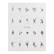 Abtibild unghii 3D Oranjollie SD-2030