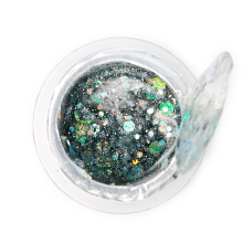 Gel luminiscent Luminous Glitter Gel cu sclipici hexagon 5g, 11