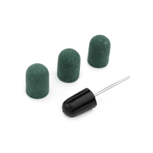 Suport + 3 Smirghel 16 x 25 mm - 120 Set, Green