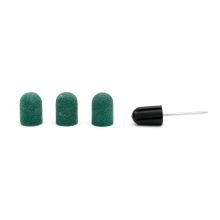 Suport + 3 Smirghel 16 x 25 mm - 120 Set, Green