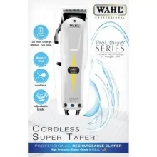 Masina de Tuns Wahl Super Taper Cordless - Fara Fir (Premium Series)