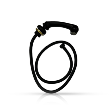 Furtun + Para Dus Scafa Frizerie - MENOSER - Matte Black - 703E