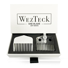 Lama fixa  - WEZTECK - pentru masina de tuns - cu gratar reglabil inclus  - Alb