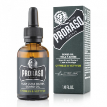 PRORASO - Ulei de barba hidratant - Cypress and Vetiver - 30 ml