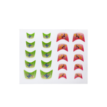 Set 16 bucati, tatuaj decor unghii B017