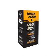 NISH MAN - Pudra fiber pentru parul rar - Negru - 1