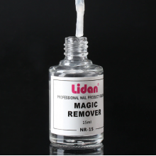 Solutie ce Indeparteaza Oja Semipermanenta - Gel Magic Crack Remover Lidan 15 ml - 3