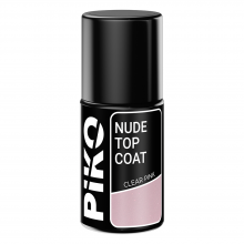 Top coat Piko, Nude Top, 7 ml, Clear Pink - 1