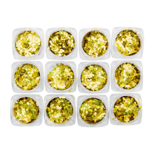 Paiete Unghii Rotunde set 12 buc - Auriu