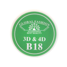 Gel Plastilina 4D Global Fashion, Verde Deschis 7g, B18
