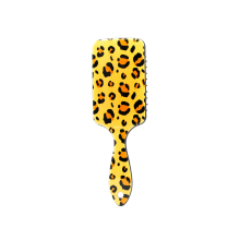 Perie pentru par, dreptunghiulara, Leopard,  Maro deschis