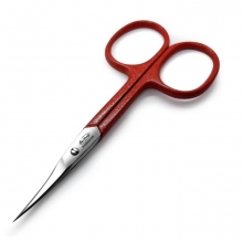 Forfecuta Cuticule Profesionala, One Group - Maner Rosu cu Sclipici - 1111