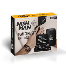 Set Instrumente pentru Manichiura - NISH MAN - 10 buc