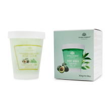 Scrub pentru Corp, Global Fashion, Body Scrub, Avocado si Ceai Verde, 300 g