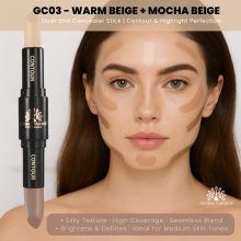 Corector + Concealer, Global Fashion, GC03 - Stick Duo 2in1 pentru Fata