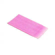 Aplicatoare pentru Extensii Gene Microbrush Pink 100 buc