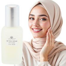 Ser pentru Fata Anti-Imbatranire cu Retinol, Global Fashion, Retinol Serum Anti-Aging Face Serum, 50 ml