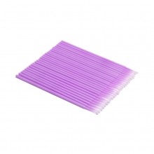 Aplicatoare pentru Extensii Gene Microbrush Purple 100 buc