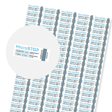 Martori Indicatori cu doi factori pentru controlul sterilizării aer/abur Microstop 100 buc